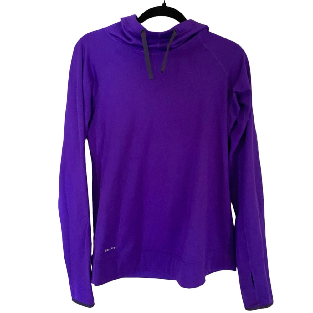 Nike Pro Purple Dri-Fit Hoodie